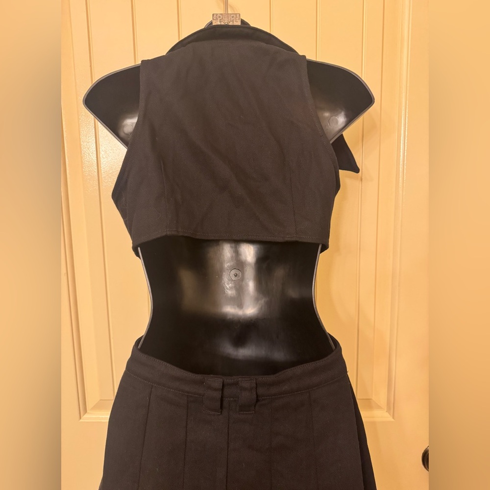 URBAN REVIVO Chic Black Maxi Dress for Women Size 4 / S - Picture 7 of 7
